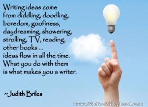 Writing ideas come from