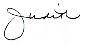 signature - Judith only