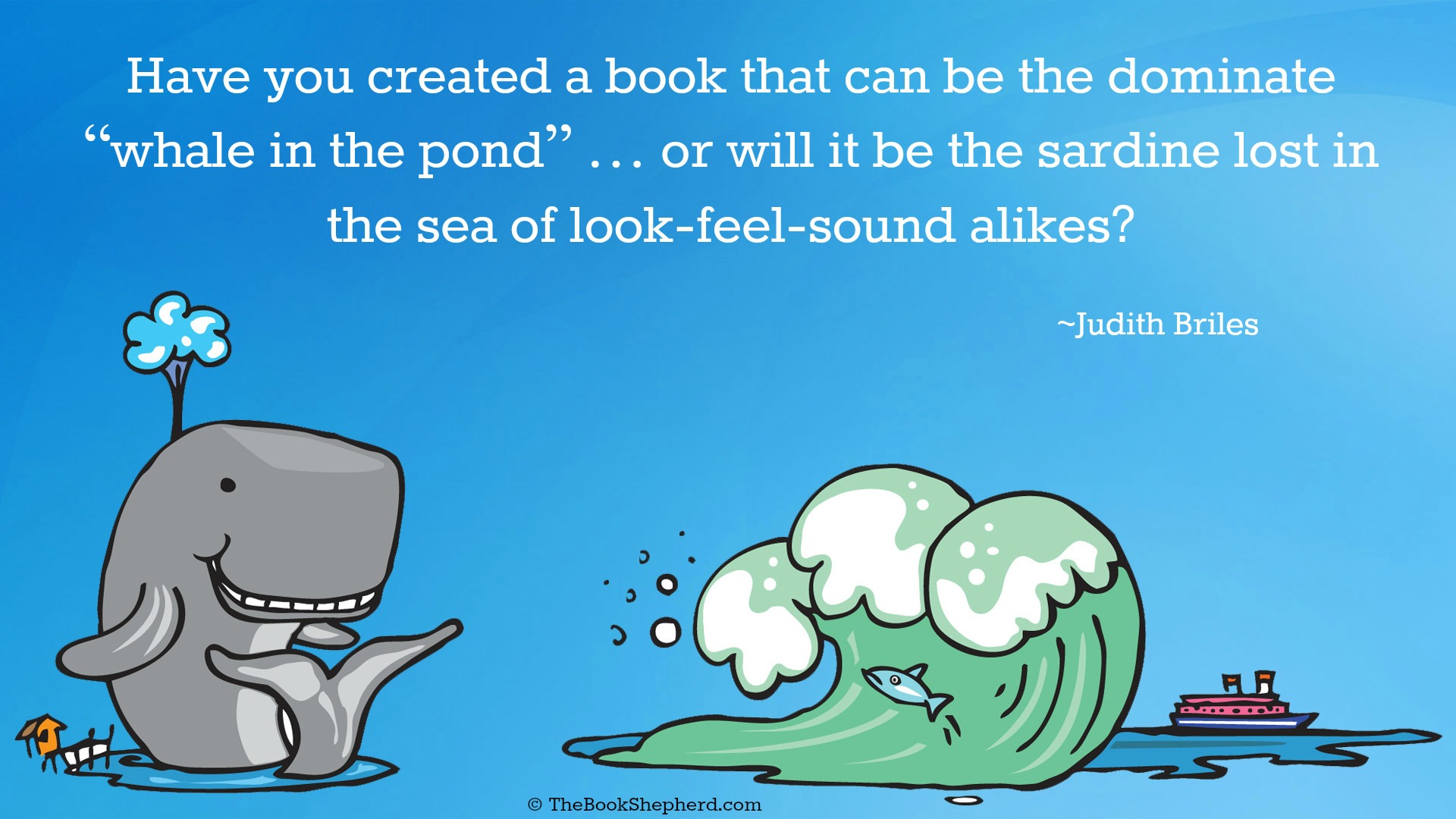 Are You Lost in the Sea of Books? Are You a Mere Sardine in the Sea?