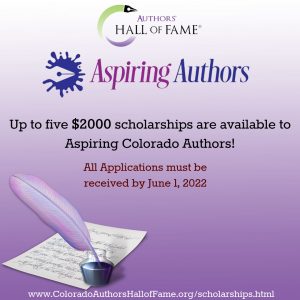 Do you know an aspiring author who could use $2000?