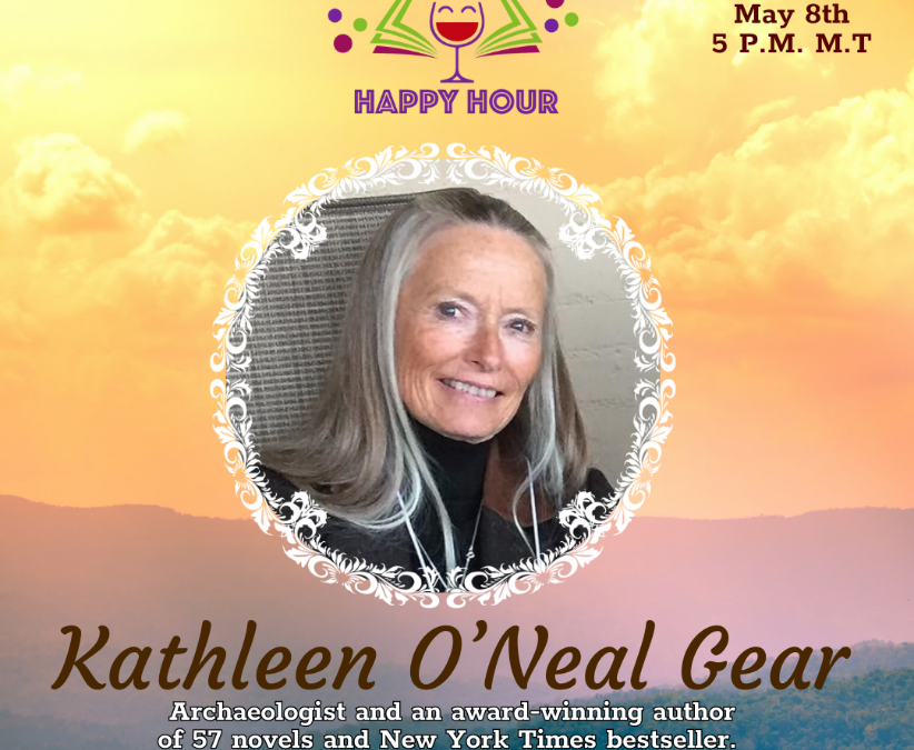 Meet Kathleen O’Neal Gear at Author Hour Happy Talk Wednesday