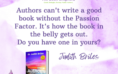 Passion … It’s the Core Factor in the Author’s Belly
