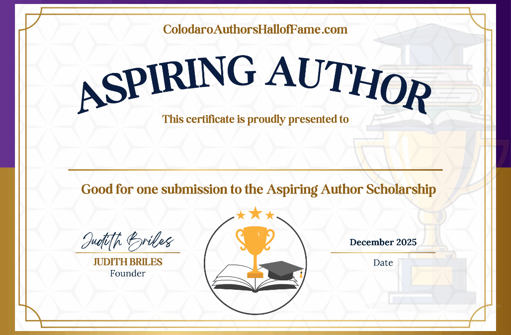 Gift idea for Colorado Aspiring Authors who are unpublished