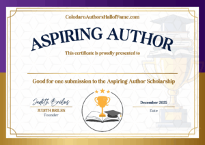 Gift idea for Colorado Aspiring Authors who are unpublished