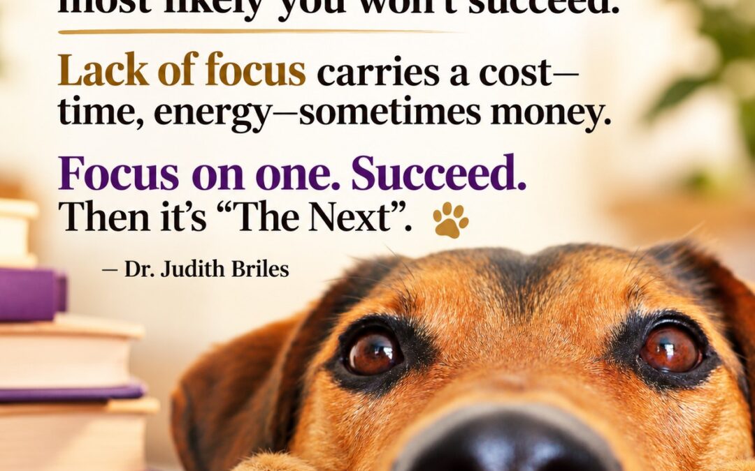 Dr. Judith’s Saturday Blog – Be A Doer … Not a Dreamer